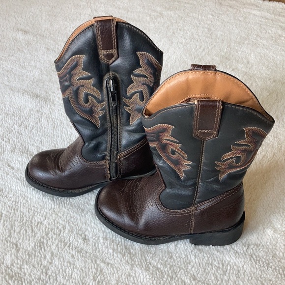 Austin Cowboy Boots Toddler 8D - Picture 1 of 4